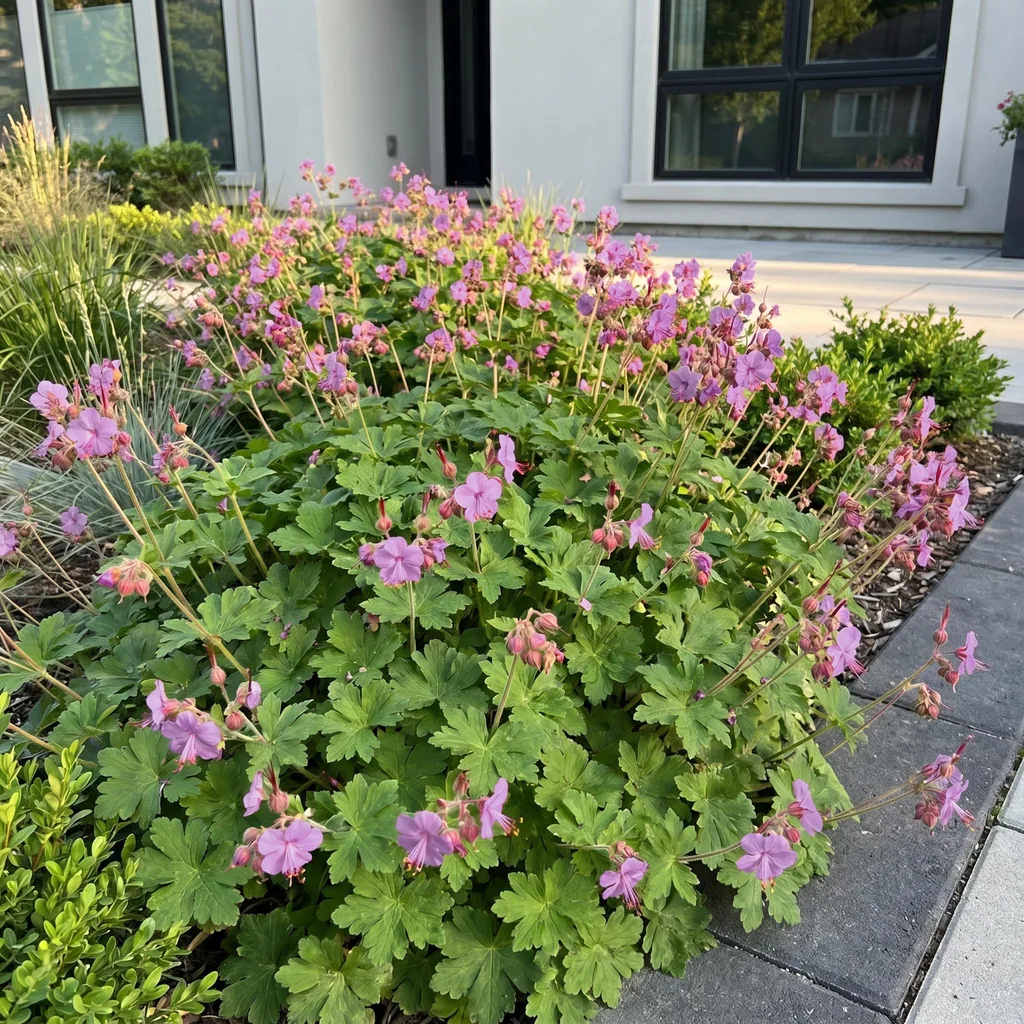 Storchschnabel 'Cambridge' 12er-Set (Geranium) – Staude, Topf-Ø 11 cm, Höhe ca. 15–25 cm