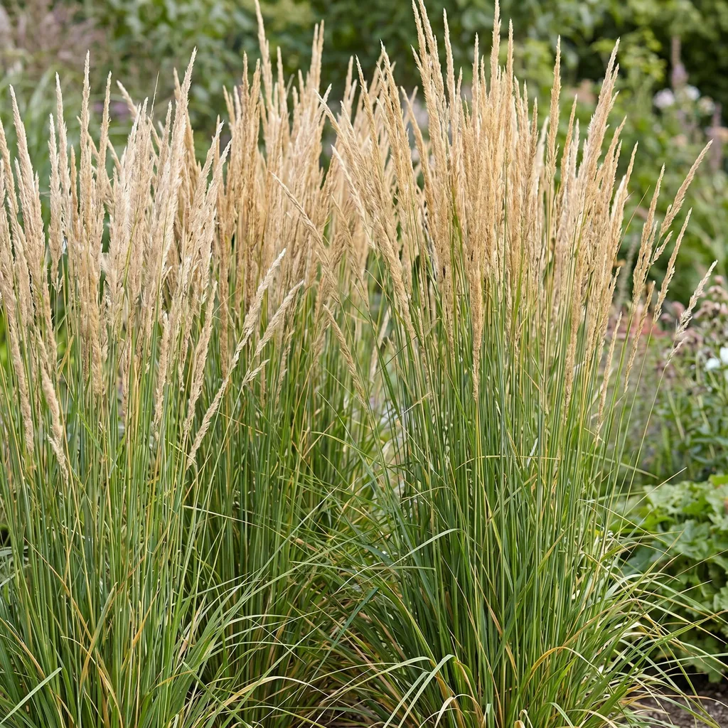 Reitgras 'Karl Foerster' 24er-Set (Calamagrostis) – winterhartes Ziergras, Topf-Ø 11 cm, Höhe ca. 15–25 cm
