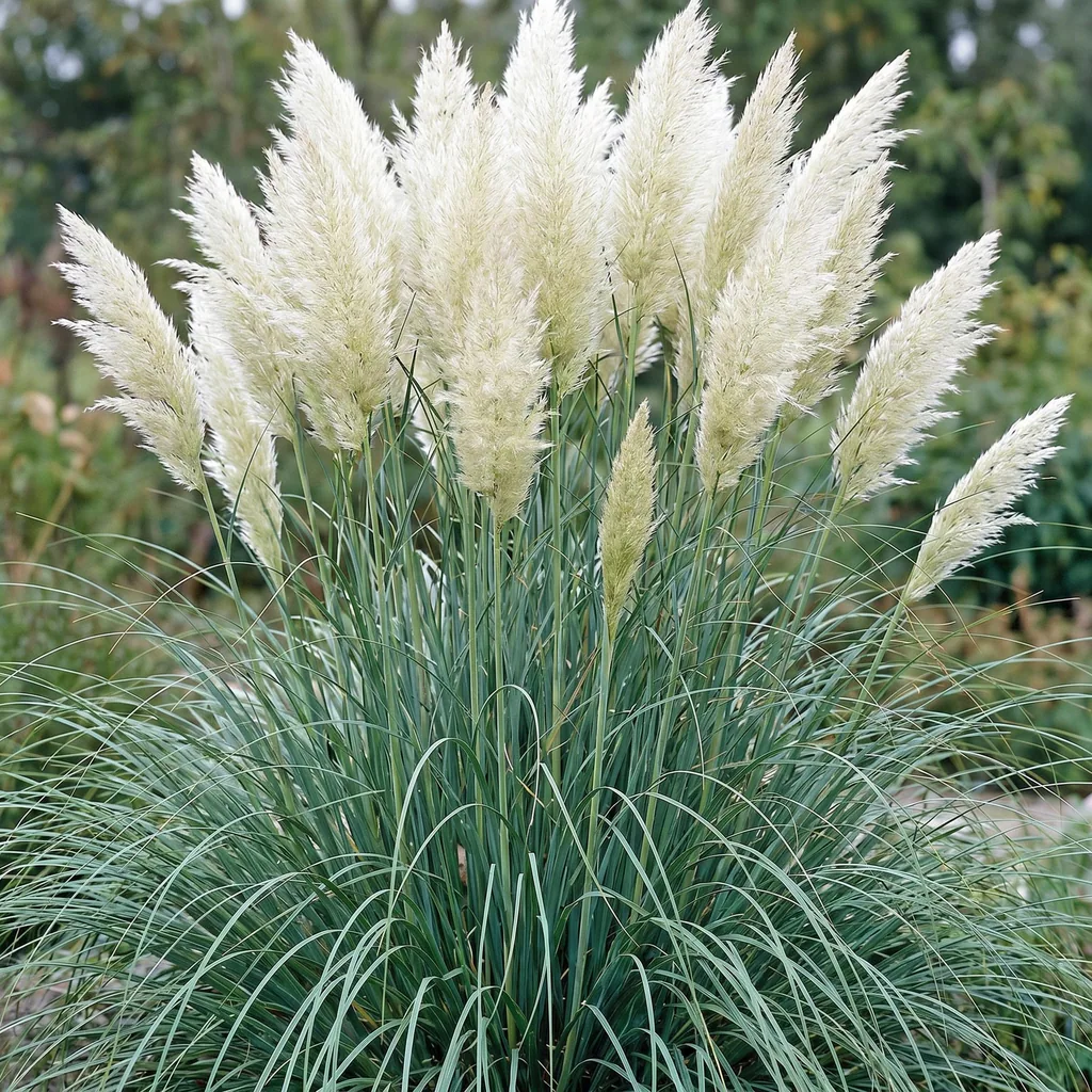 Pampasgras 'Pumila' 24er-Set (Cortaderia) – winterhartes Ziergras, Topf-Ø 11 cm, Höhe ca. 15–25 cm
