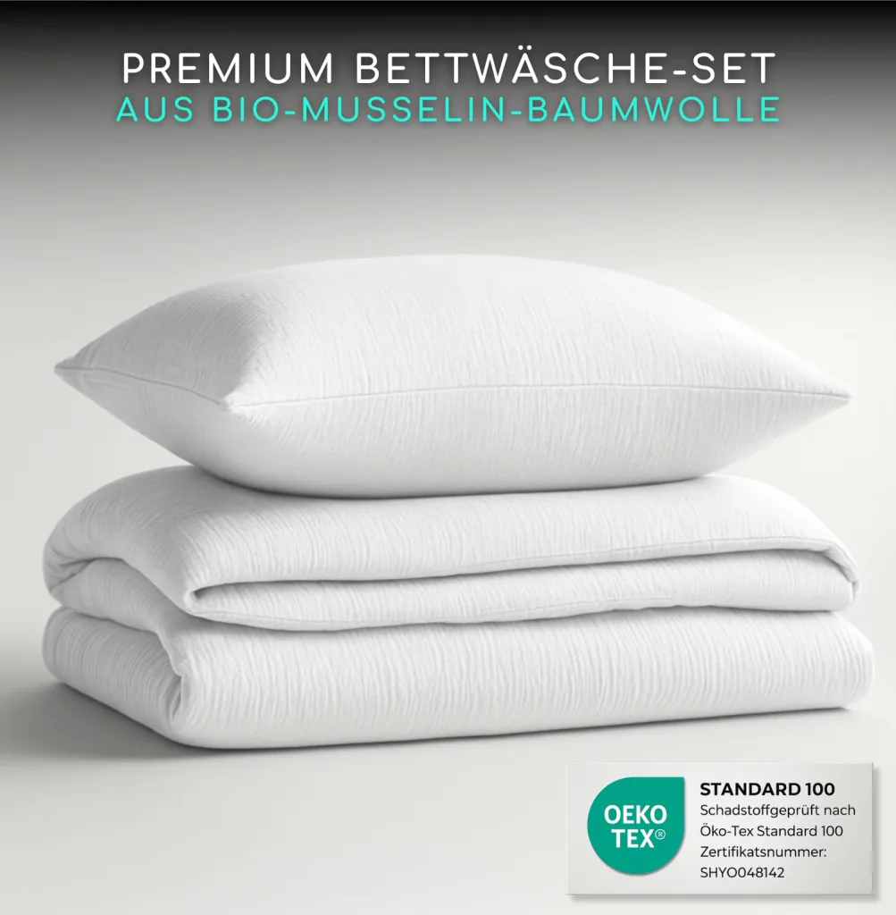 Alavya Home Kinderbettwäsche 135x100 cm Baumwolle - 2er-Set, Weiß