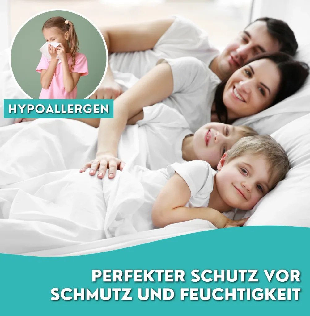 Alavya Home Wasserdichter Matratzenschoner 80x160 cm