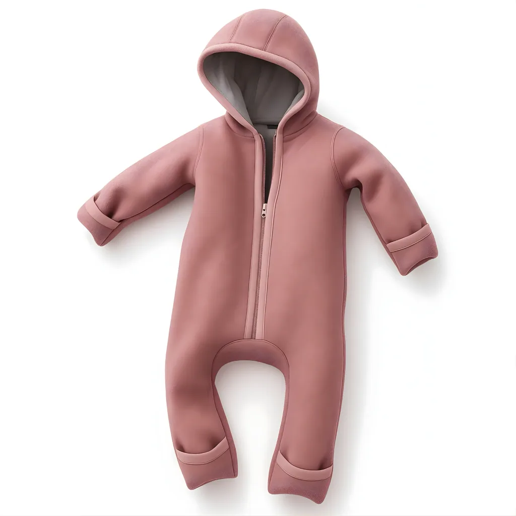 Alavya Home Walkoverall 98/104 Bio-Schurwolle - Rosa