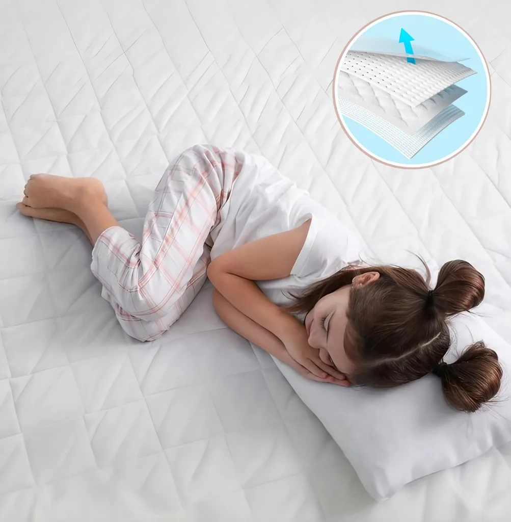Alavya Home Kindermatratze COZY 3-teiliges Set 90x200 cm Kaltschaum - 3er-Set, Weiß