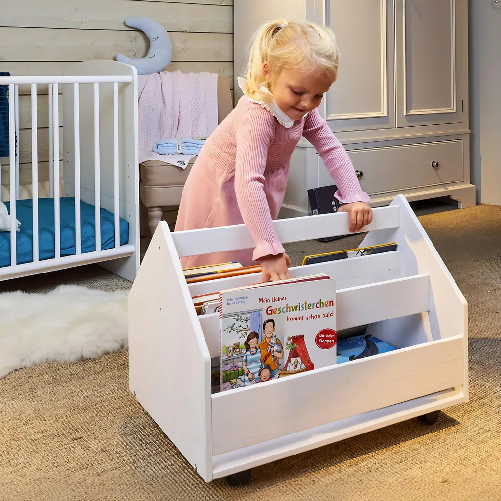Alavya Home Bücherregal COMET Holz - Weiß