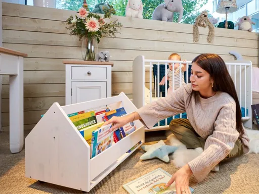Alavya Home Bücherregal COMET Holz - Weiß