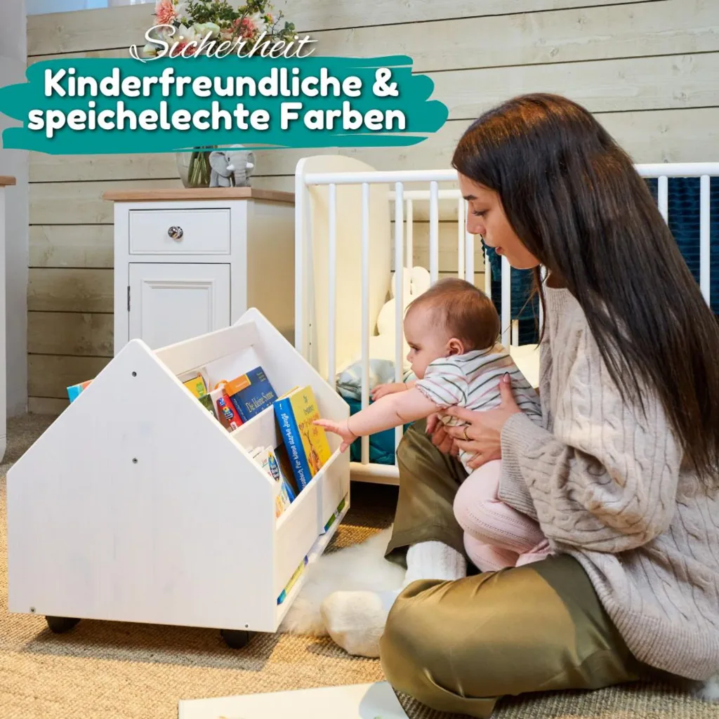 Alavya Home Bücherregal COMET Holz - Weiß