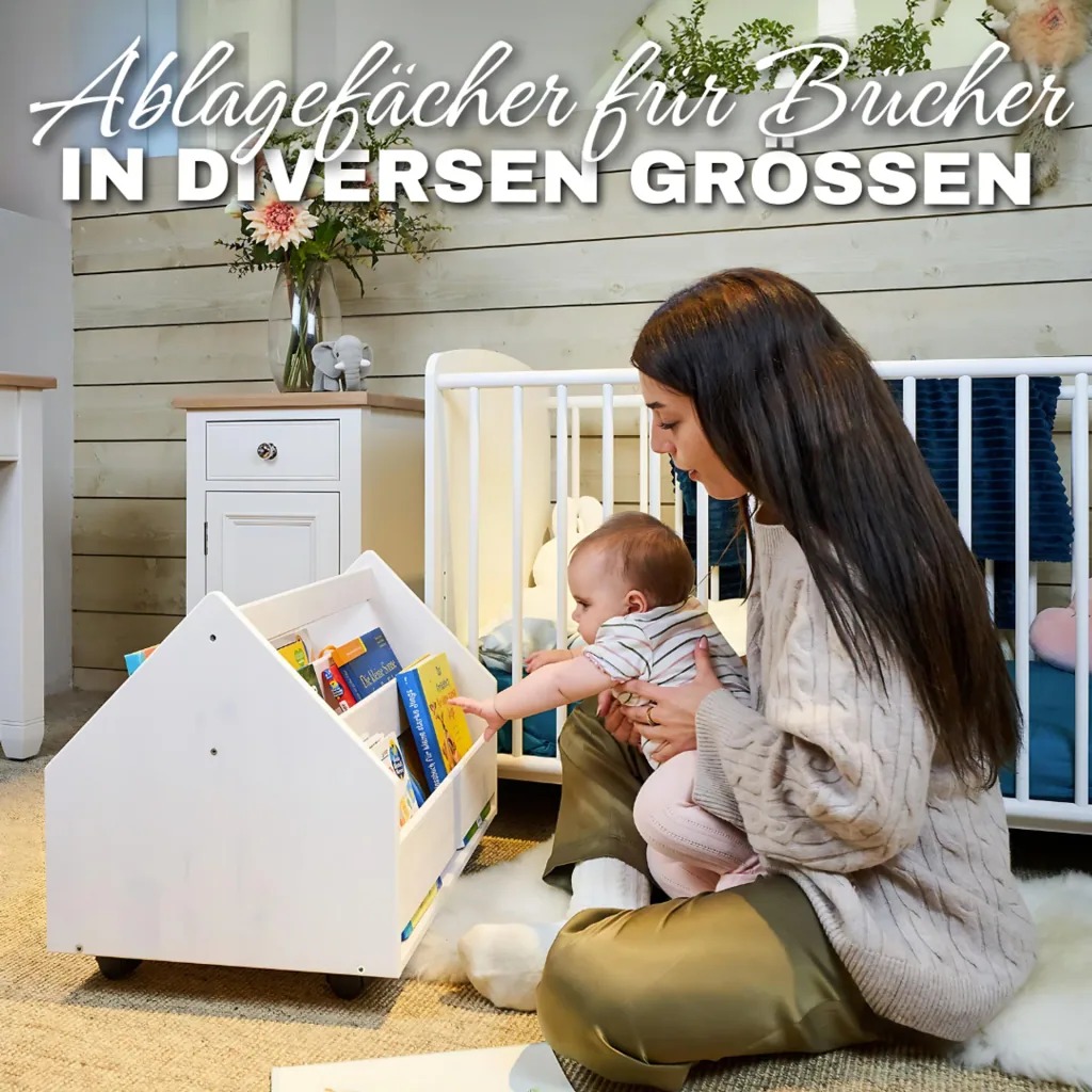 Alavya Home Bücherregal COMET Holz - Weiß