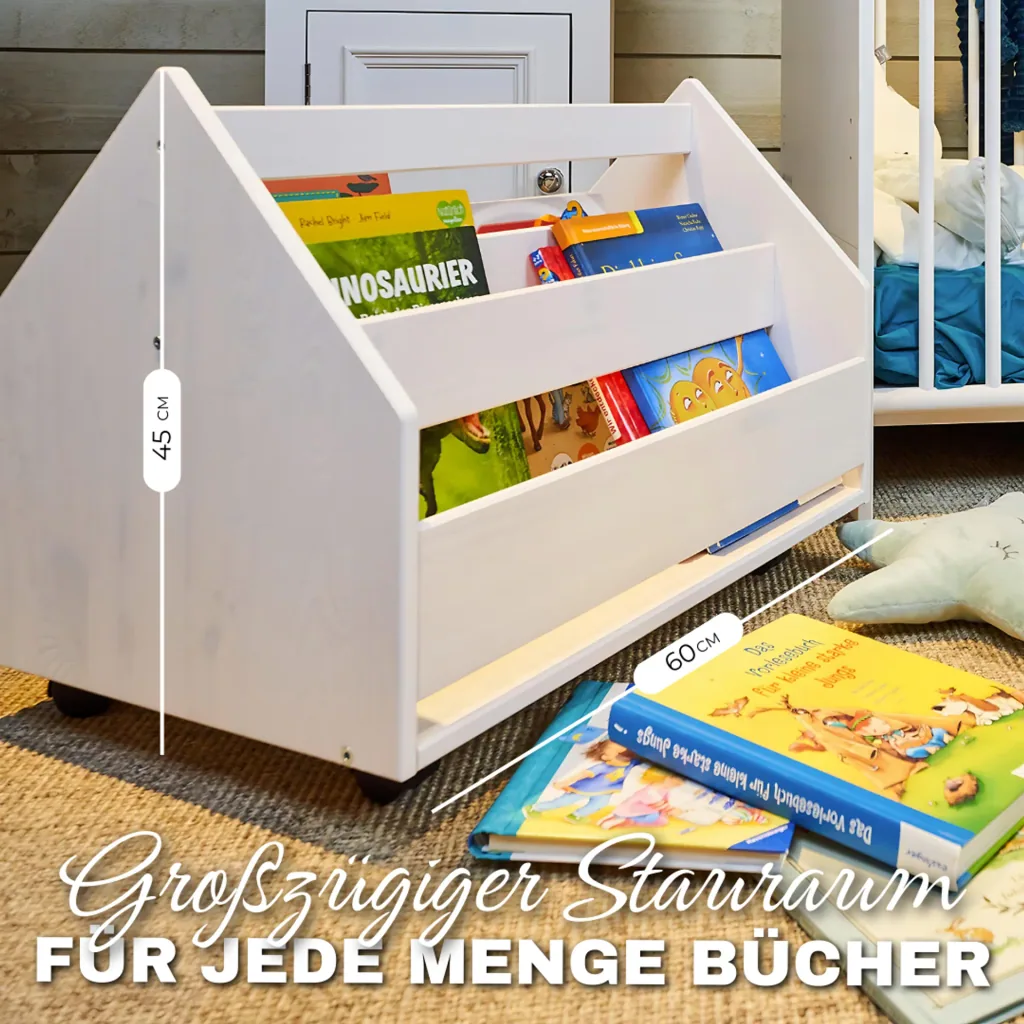 Alavya Home Bücherregal COMET Holz - Weiß