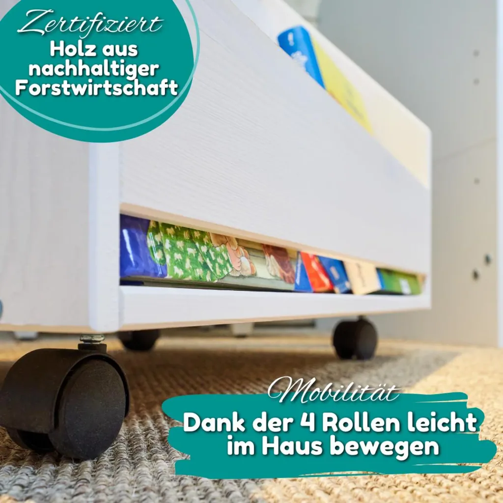 Alavya Home Bücherregal COMET Holz - Weiß