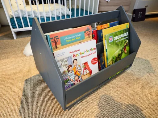 Alavya Home Bücherregal COMET Holz - Grau
