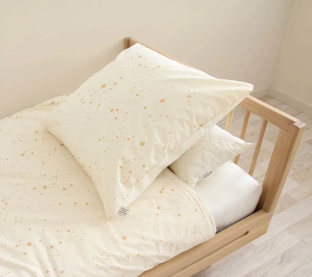 Nobodinoz Einzelbett "Pure" Eiche massiv
