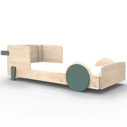 Mathy by Bols Einzelbett "Discovery", Farbe Elemente: apple green