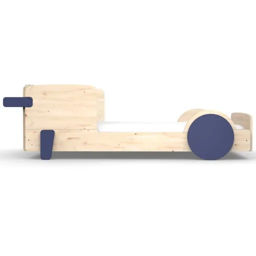 Mathy by Bols Einzelbett "Discovery", Farbe Elemente: atlantic blue