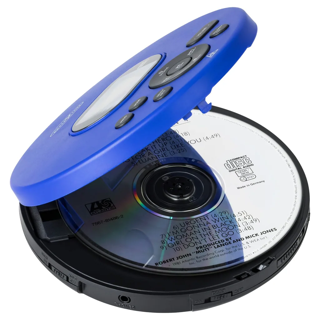 Tragbarer CD/MP3-Player inkl. DAB+ / UKW-PLL Radio