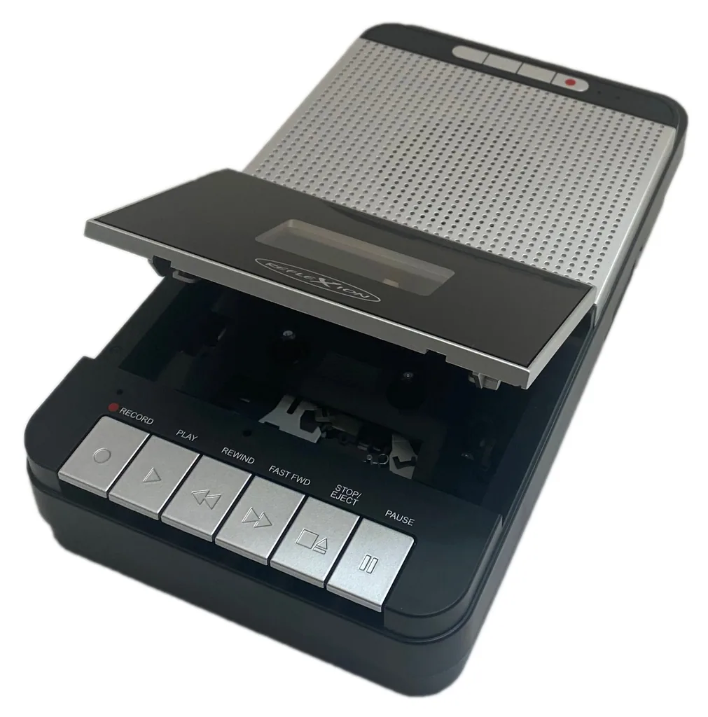 Retro Kassettenrecorder / Diktiergerät mit AUX-IN