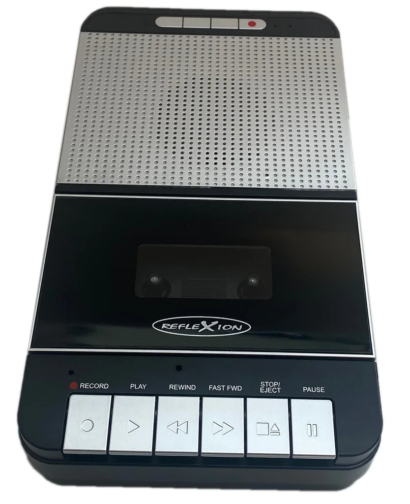 Retro Kassettenrecorder / Diktiergerät mit AUX-IN