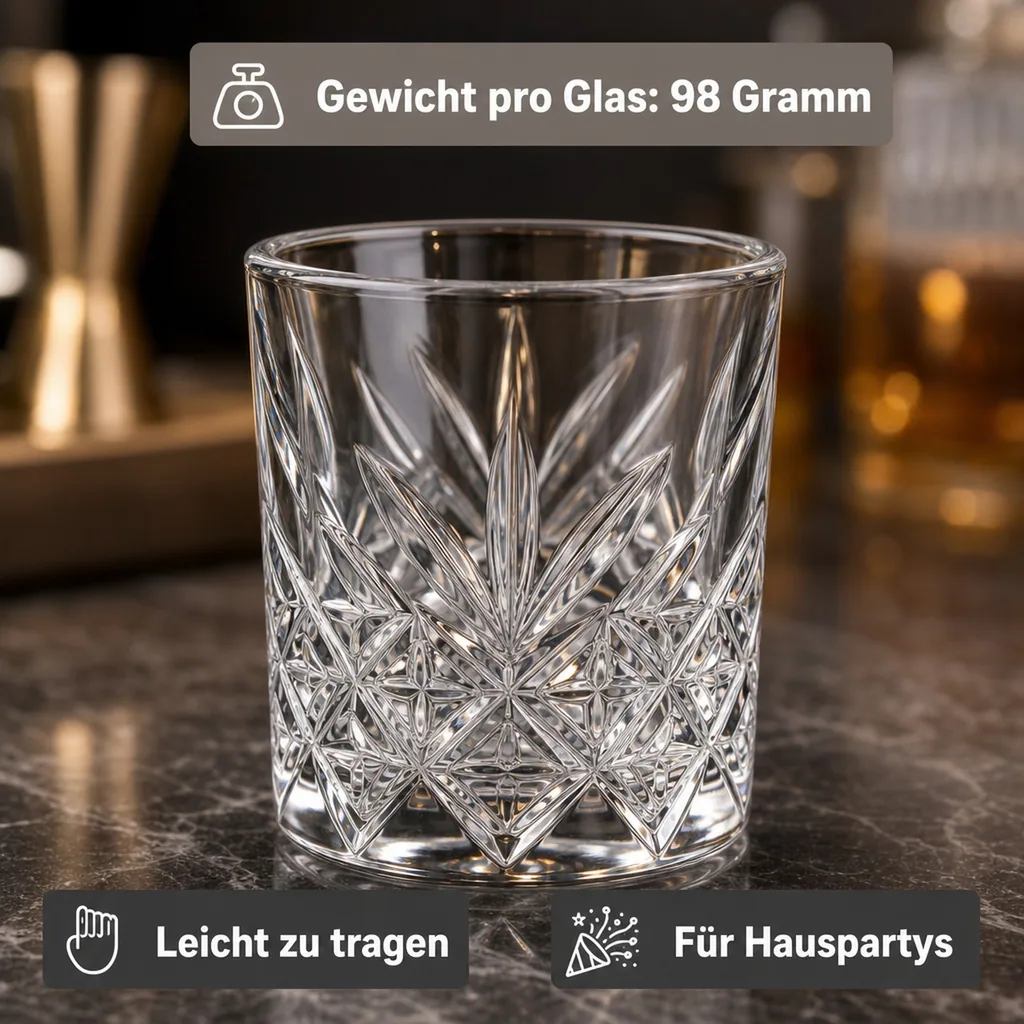 Schnapsgläser, Shotgläser (12 Stück, 62ml) - Timeless