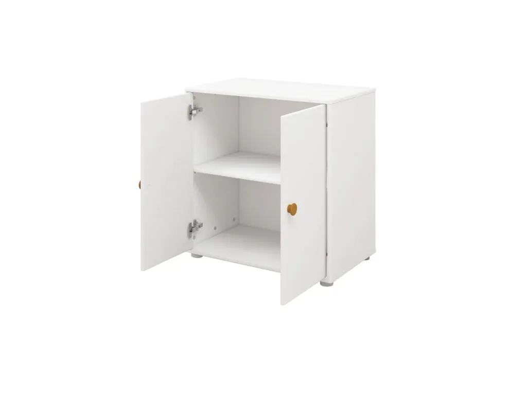 FLEXA Kleiderschrank, Schrankelement - 1 Regalboden, Roomie, Farbe: Weiß/Senf