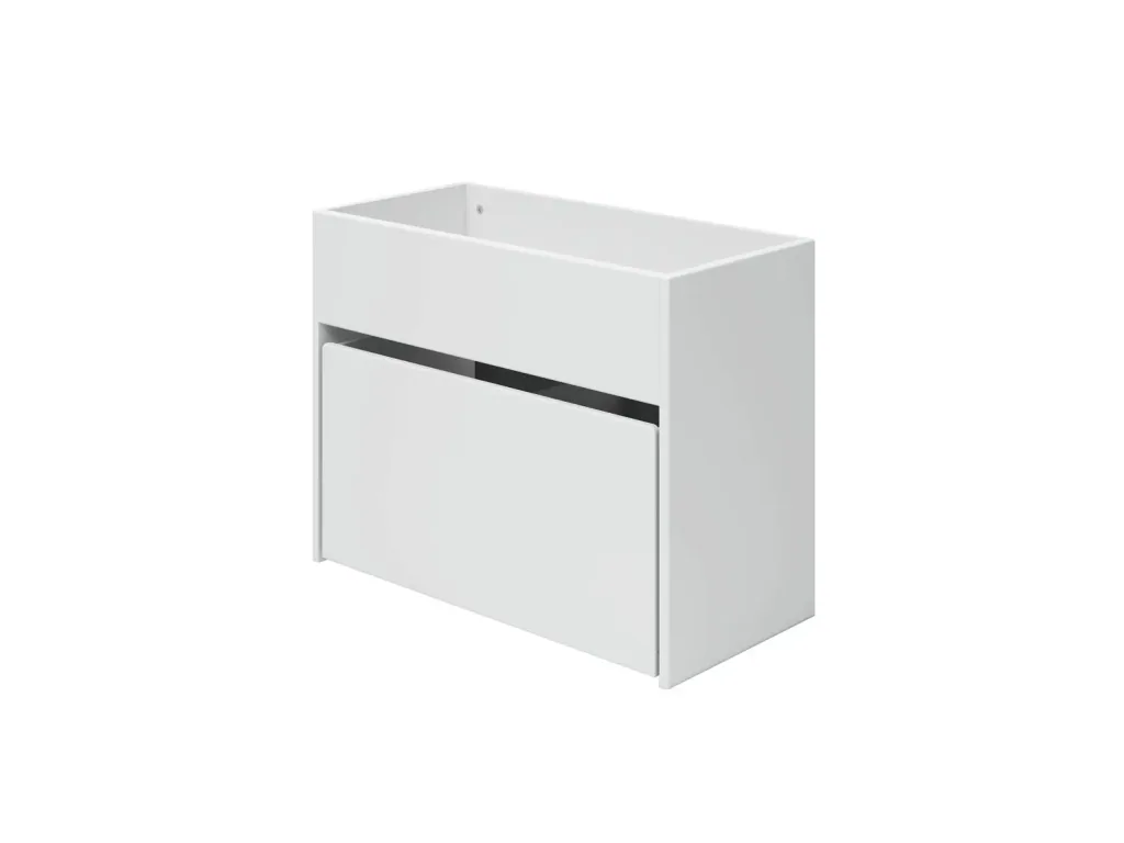 Flexa Bücherkiste - Roomie, mit Spielzeugbox, 72x55,2 cm, Farbe: weiss