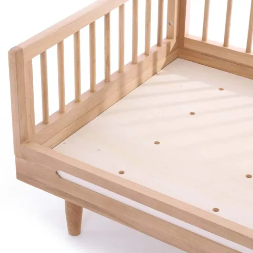 Nobodinoz Juniorbett "Pure" Eiche 70 x 140