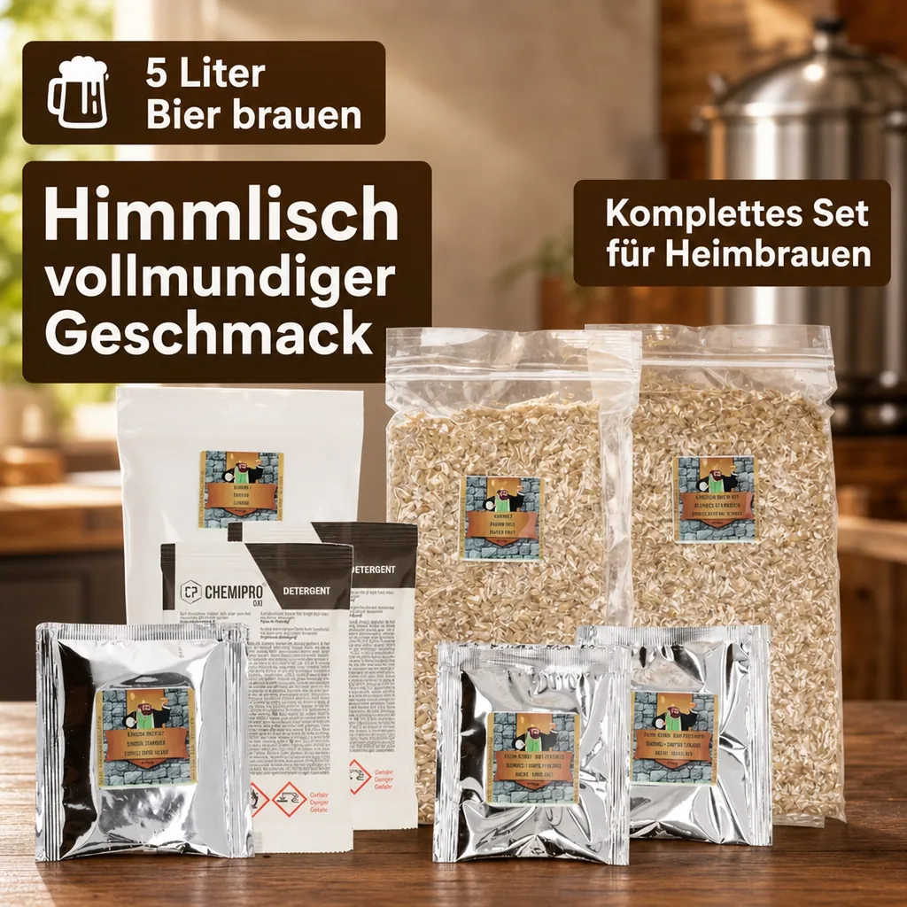 Nachfüllset für Kingdom Brew Kit, Bierbrauset - Blondes Starkbier