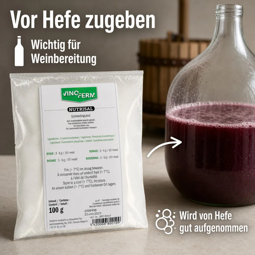 Hefenährsalz - Vinoferm nutrisal 100g