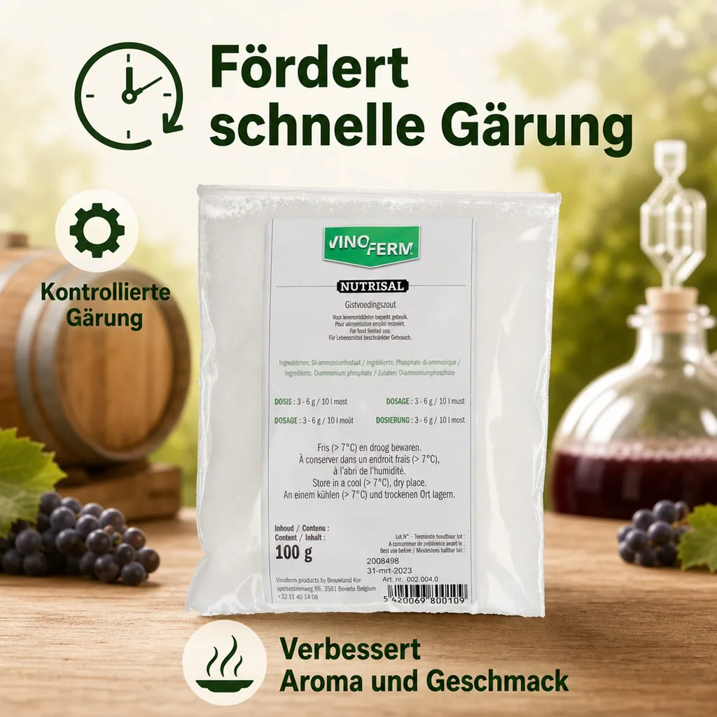 Hefenährsalz - Vinoferm nutrisal 100g