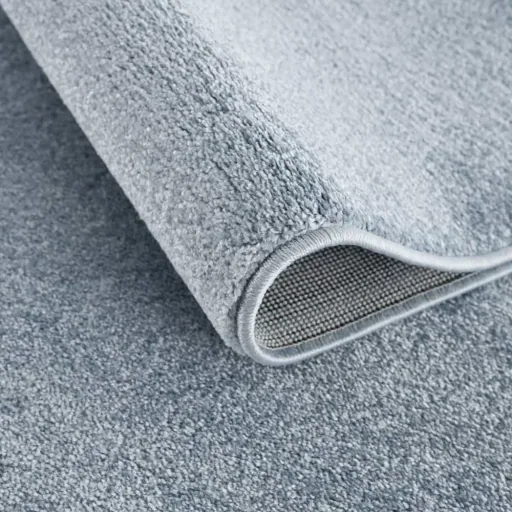 Livone Kinderteppich uni blau, Teppichgrösse: 120 x 180 cm