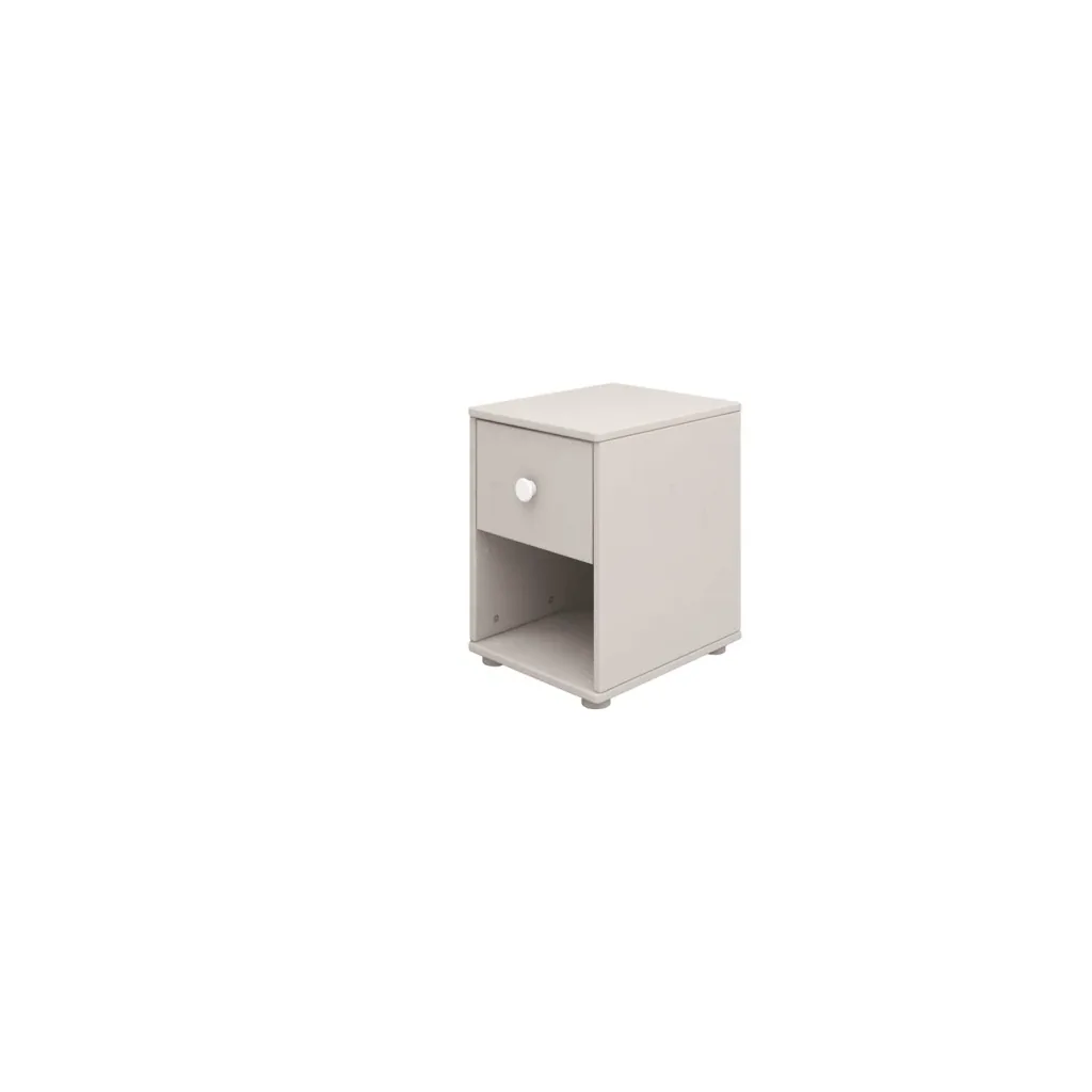 Flexa Kommode - Classic, mit 1 Schublade, 36x51,8 cm, Farbe: Grau gekalkt / Grau gekalkt / Weiß