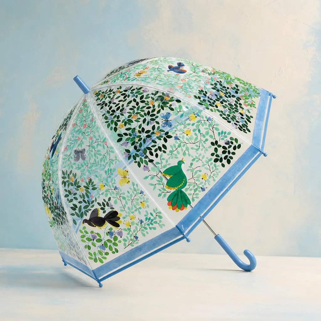 Djeco Regenschirm wilde Vögel