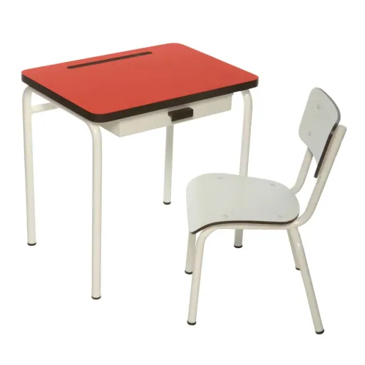 Gambettes Kindertisch/Schreibtisch Regine rot