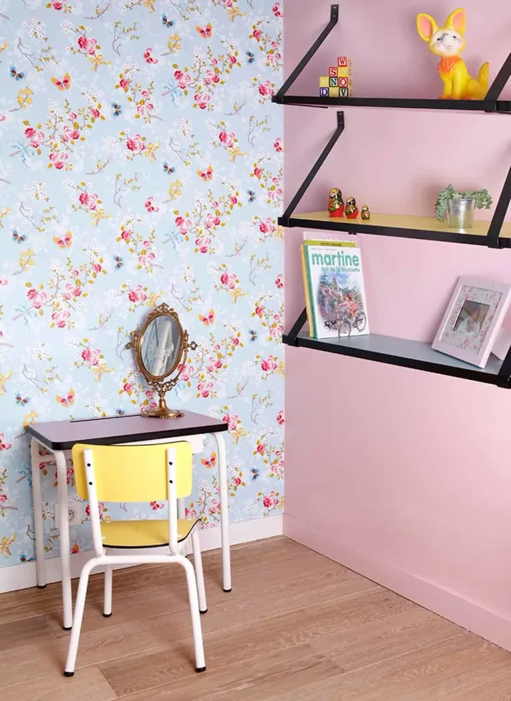 Gambettes Kindertisch/Schreibtisch Regine rot