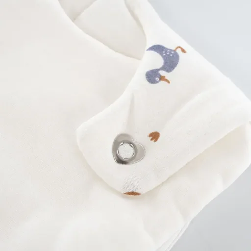 Träumeland Liebmich Baby Schlafsack, Schlummersack, Innenschlafsack - Kikeriki, Grösse: 62/68