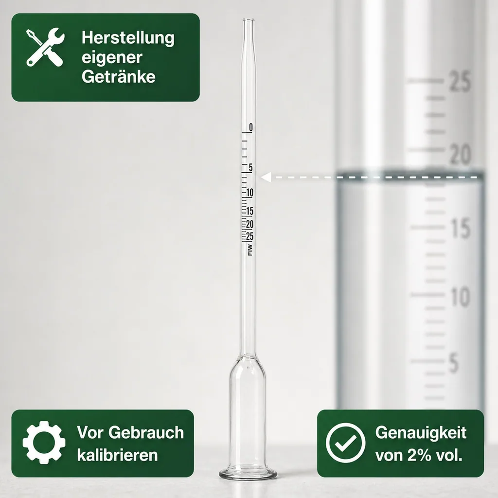 Vinometer - FIW einfaches Modell 0-25°