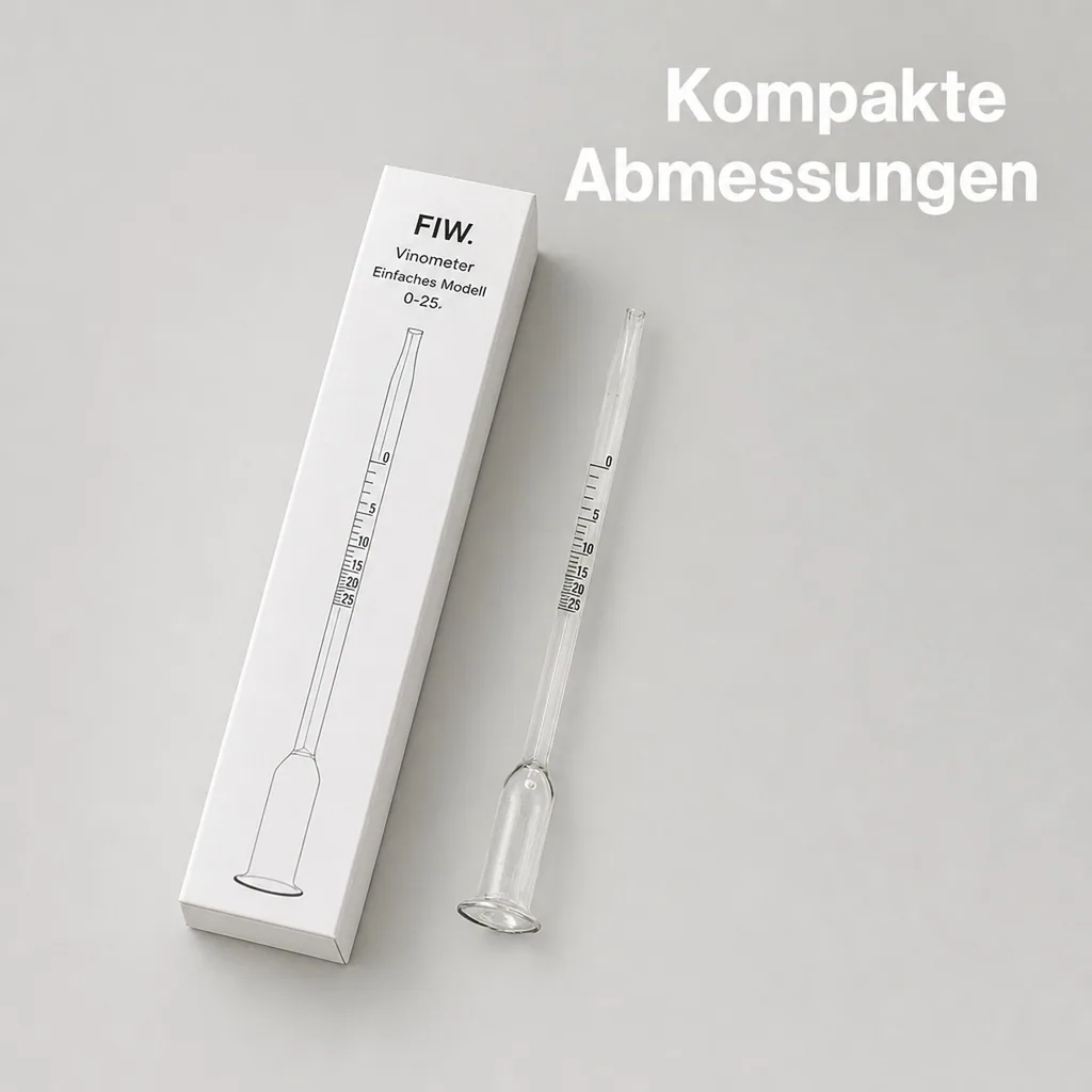 Vinometer - FIW einfaches Modell 0-25°