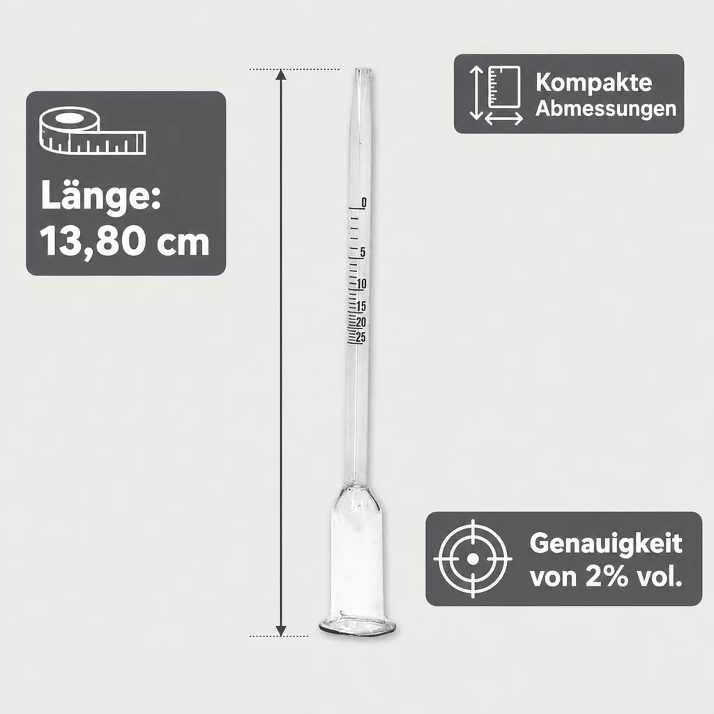 Vinometer - FIW einfaches Modell 0-25°