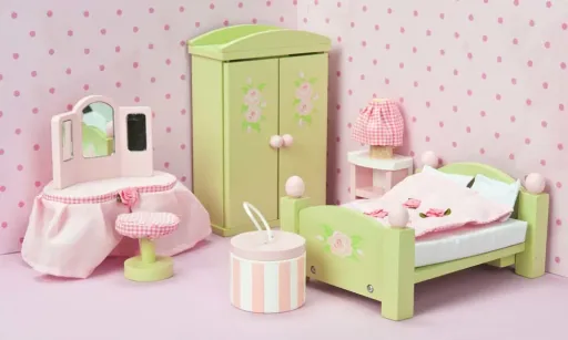 Le Toy Van Puppenhaus Zubehör Schlafzimmer Daisy Lane