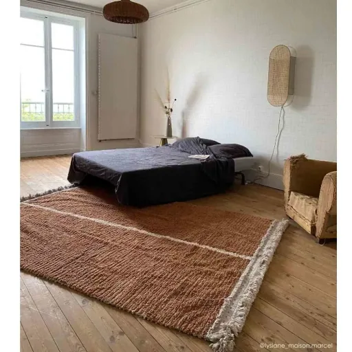 Lorena Canals waschbarer Wendeteppich "Reversible Duetto" braun, Größe: 170 x 240 cm