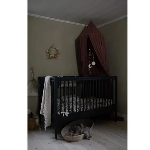 Gustavienne Babybett 60 x 120 cm dunkelgrün