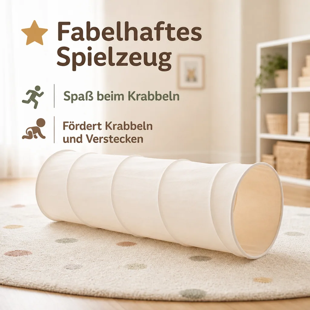Kids Concept Spieltunnel natur