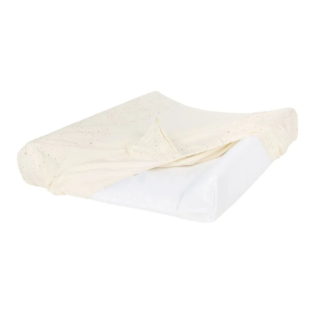 Nobodinoz STORIES Bezug für Wickelauflage, Wickelmulde, 50 x 70 cm, Farbe: Natürliche Milchstraße
