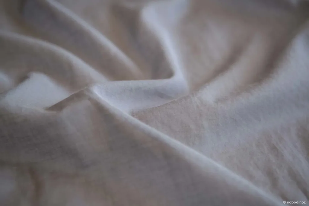 Nobodinoz Betthimmel "Vera" Voile schiefergrau