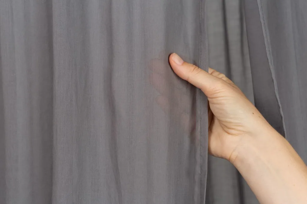 Nobodinoz Betthimmel "Vera" Voile schiefergrau