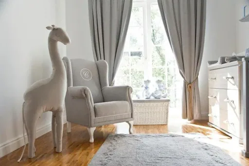 Caramella Deko Giraffe hellblau