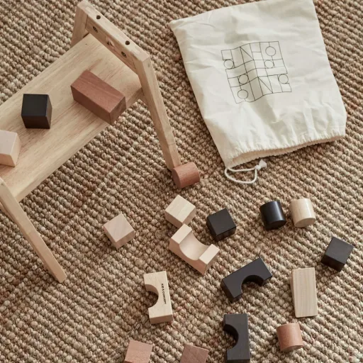 Kids Concept Bauklötze NEO Holz naturfarben