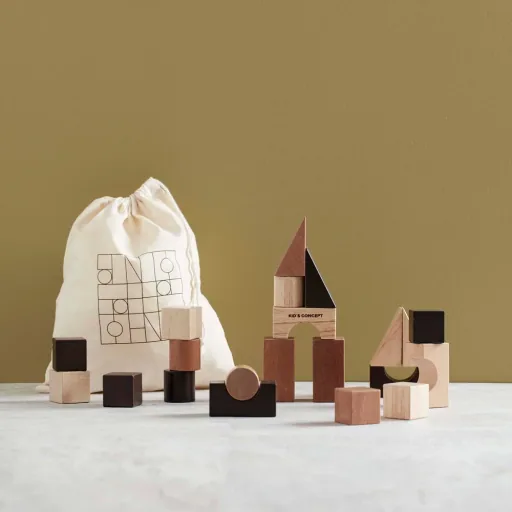 Kids Concept Bauklötze NEO Holz naturfarben