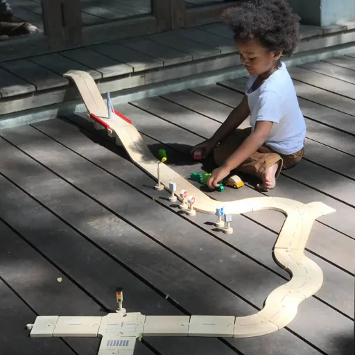 Plan Toys Straßensystem Holz