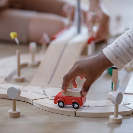 Plan Toys Straßensystem Holz