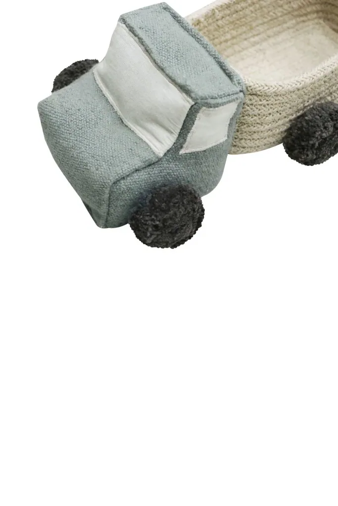 Lorena Canals Mini-Trucks mit Körben, Kuscheltiere