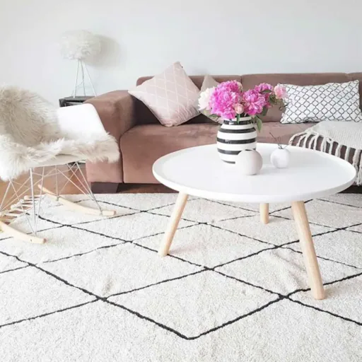 Lorena Canals Teppich Bereber Klassik beige